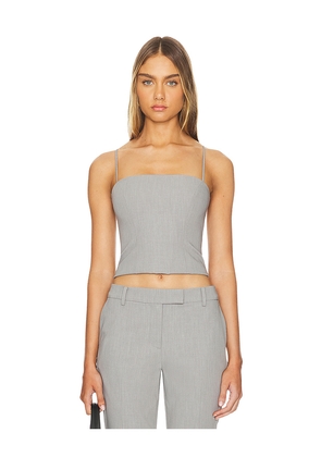 Lovers and Friends Jones Top in Grey. Size S. Also in M, XL.