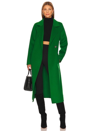 LAMARQUE Vanessa Coat in Green. Size S. Also in M.