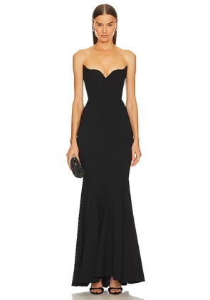 Michael Costello x REVOLVE Billie Gown in Black. Size S. Also in XXS, XS, M, L, XL.