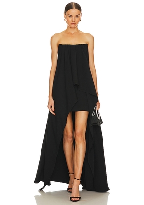 NBD Devina High Low Gown in Black. Size XS. Also in XXS.