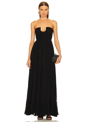 Michael Costello x REVOLVE Azura Maxi Dress in Black. Size M. Also in XS, XXS, S.
