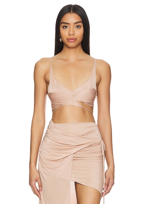 Mother of All Akari Top in Nude. Size S. Also in XL, XS.