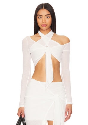 Lovers and Friends Dani Top in White. Size S. Also in M, XL.