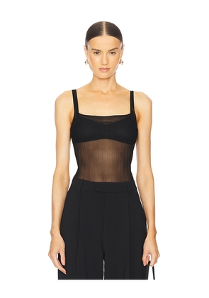 L'Academie by Marianna Madelyn Top in Black. Size M. Also in L, S.