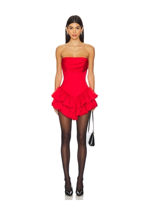 NBD Emilia Mini Dress in Red. Size M. Also in L, S, XL, XS, XXS.