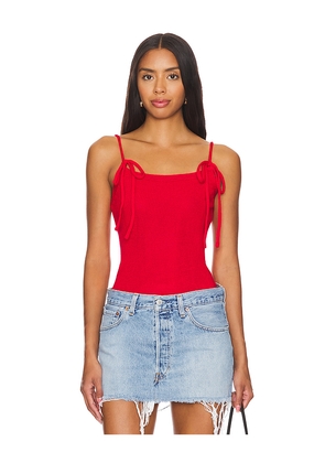 MORE TO COME Estella Cami Top in Red. Size M. Also in L.