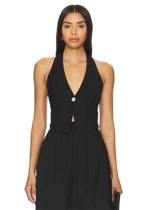 Lovers and Friends Aria Vest in Black. Size S. Also in XL.