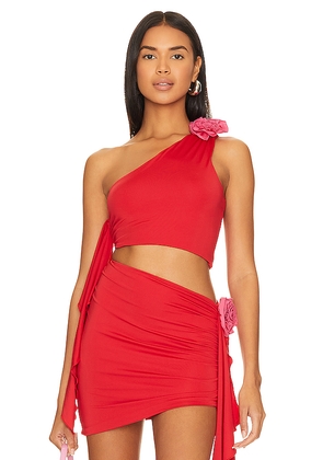 Lovers and Friends Cordelia Top in Red. Size M. Also in L, S, XL, XS.