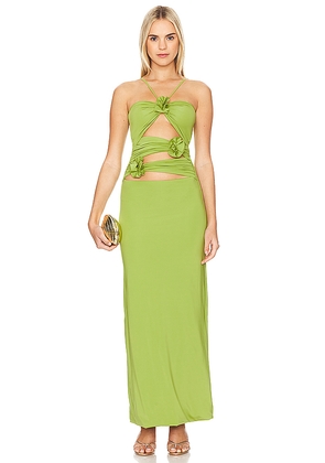 Maygel Coronel X Revolve Veranera Dress in Green.