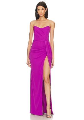 Katie May Pamela Gown in Purple. Size S. Also in M, XS.