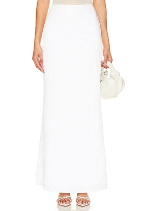Lovers and Friends Cosima Maxi Skirt in White. Size M. Also in S.