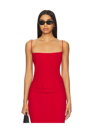 Lovers and Friends Mischa Top in Red. Size M. Also in XS, XXS, S, XL.