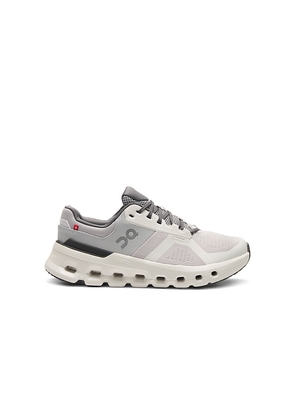 On Cloudrunner 2 Sneaker in White. Size 11.5. Also in 11, 12, 13, 12.5.