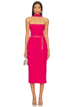 Lovers and Friends Dominique Midi Dress in Pink. Size S. Also in XL.