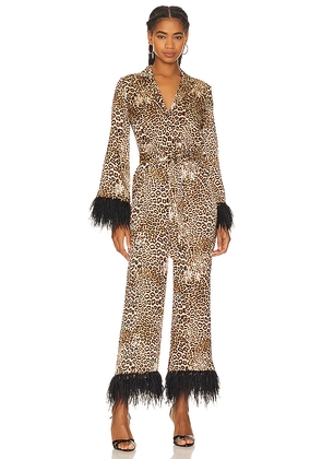 LIKELY Lawrence Jumpsuit in Brown. Size 0. Also in 00, 12.