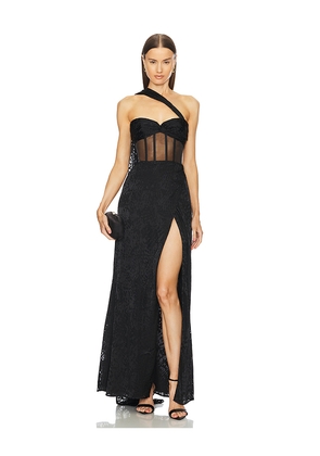 Michael Costello x REVOLVE Cecilia Gown in Black. Size S. Also in XS, M, XL.