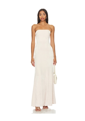 Lovers and Friends Micah Gown in Cream. Size S. Also in M.