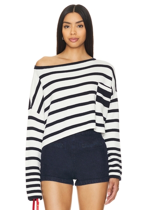 Lovers and Friends Riley Pullover in White. Size M. Also in XS, L, XL.