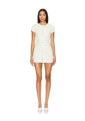 MAJORELLE Tammy Mini Dress in Ivory. Size L. Also in XL.