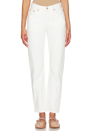 LEVI'S 501 Straight Jeans in White. Size 26. Also in 23, 25, 27, 28, 29, 30, 31, 32.