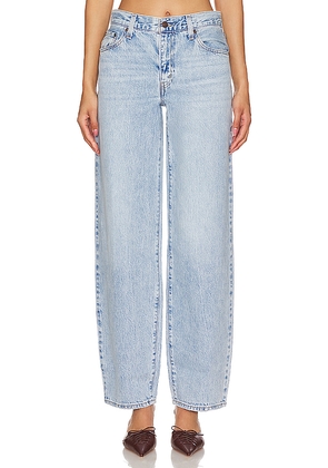 LEVI'S Baggy Dad Straight Jeans in Blue. Size 25. Also in 24, 26, 27, 28, 29, 30, 31, 32.