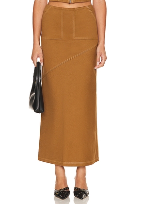Lovers and Friends Cal Skirt in Beige. Size S. Also in M, XL.