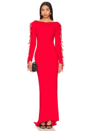 NBD Simone Gown in Red. Size XS. Also in XXS.