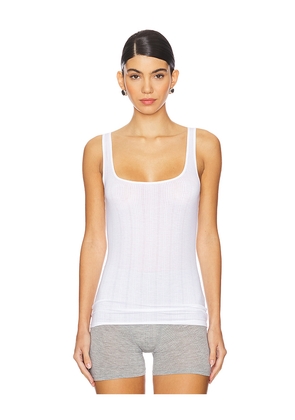 Negative Underwear Whipped A-Top in White. Size M. Also in L, XL.