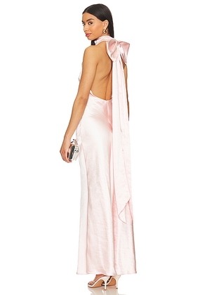 MISHA x REVOLVE Evianna Gown in Rose. Size M. Also in L, XXL.