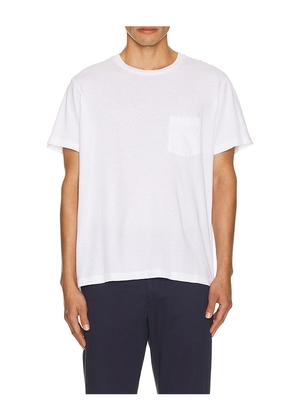 NILI LOTAN Brandon Tee in White. Size M. Also in S, L, XL/1X.