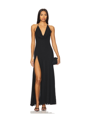 NBD Nathalia Gown in Black. Size M. Also in XS, S, L, XL.