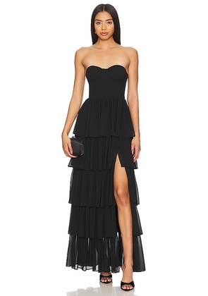 Lovers and Friends Hattie Gown in Black. Size L. Also in M, S, XS, XXS.