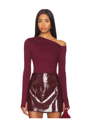 NIA Cleo Top in Red. Size L. Also in M, XS.