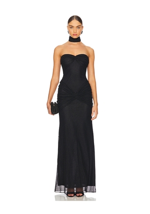 Mirror Palais The Starlite Dress in Black. Size M. Also in S, L.