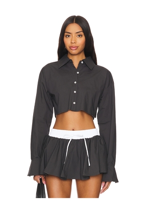 Lovers and Friends Palmer Cropped Top in Black. Size XL. Also in XS.