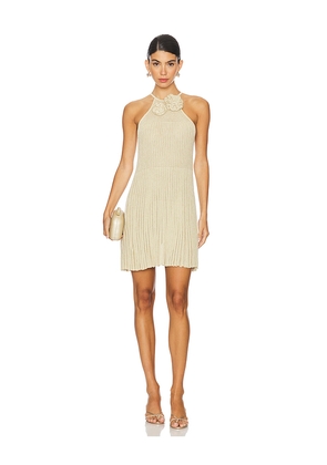 Lovers and Friends Nance Mini Dress in Neutral. Size XL. Also in L, XS.