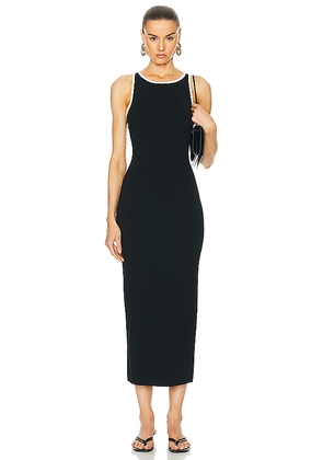 L'Academie by Marianna Vespera Midi Dress in Black. Size XL. Also in L, M.