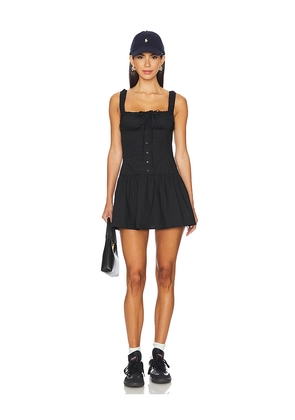 LIONESS Heart Shaped Mini Dress in Black. Size M. Also in L, XS, XXL, XXS.