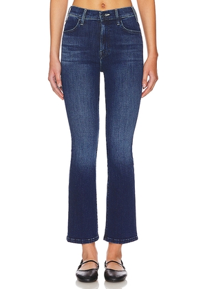 MOTHER Petite Lil' Hustler Ankle Jeans in Denim-Dark. Size 33P. Also in 34P.