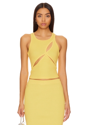 Mother of All Ariel Top in Yellow. Size M. Also in L, S, XL, XS.