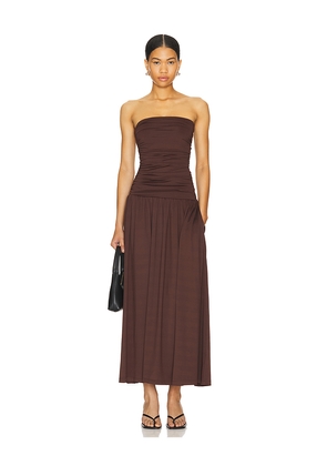 NIA Santal Dress in Brown. Size M. Also in XL.