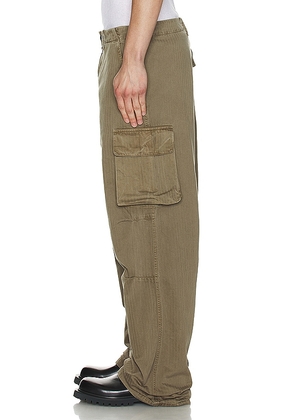 Our Legacy Mount Cargo Pant in Green. Size 50. Also in 48, 46.