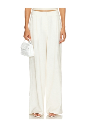 LIONESS La Quinta Pant in Ivory. Size M. Also in XS, S, L, XL, XXL.