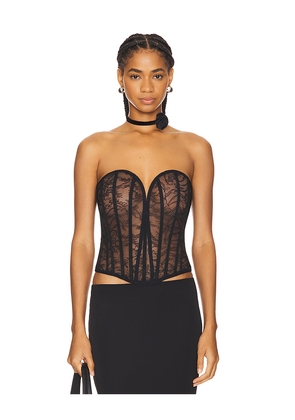 NBD Elliot Corset Top in Black. Size XS. Also in M.