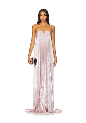 L'IDEE Black Tie Gown in Pink. Size 12/L. Also in 6/XS, 10/M.