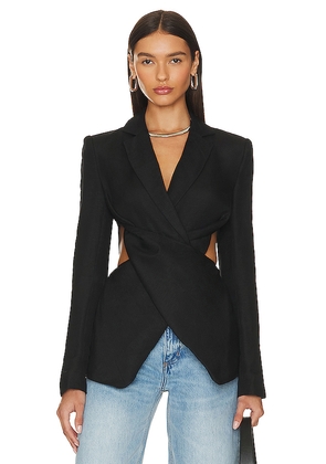 L'Academie Emmy Blazer in Black. Size M. Also in L.