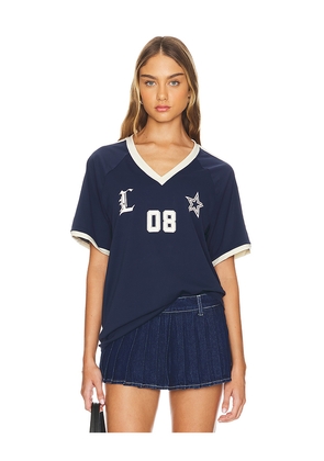 LIONESS Spectate Top in Navy. Size S. Also in XXS, XS, XL.