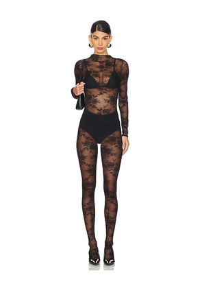 NBD Amalia Jumpsuit in Black. Size M. Also in XXS, XS, S, L, XL.