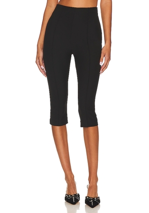 Lovers and Friends Cindy Cropped Capri Pant in Black. Size XL. Also in L, M.