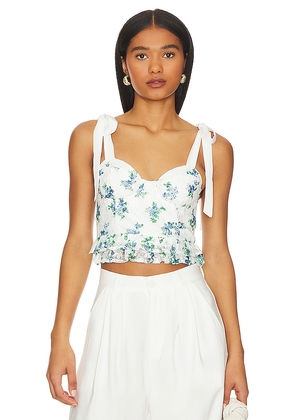 Lovers and Friends Edina Top in White. Size M. Also in XS, S, L, XL.